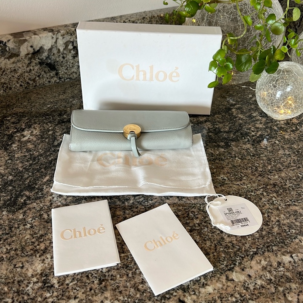 Chloe’ Indy Leather Long Bifold Wallet